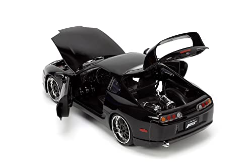 Auto Fast Furious Toyota Supra 1995 escala 1:24 miniatura 7