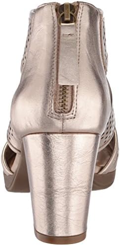 Bella Vita Women's Leslie Heeled Sandal, Champagne Leather, 6.5 2W US | Image 2
