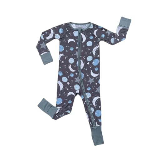 Image of Little Sleepies Pajamas for Baby Boys & Girls, Viscose from Bamboo Baby Pajamas, Preemie & Newborn Sleepers, 2-Way Zipper PJs