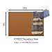 BOLTARON Thermoform Sheet - (Haircell/Smooth) - (.080 Thickness) - (8in x 12in) - (Coyote Brown) - (2 Sheets)