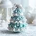 DIY Crochet Holiday Tree Set –Create a Handmade Holiday Ornament, Christmas Crochet Tree Kit, Kit Includes: Yarn, Crochet Hook, Pearls, Ribbon, and Detailed Pattern (Green)