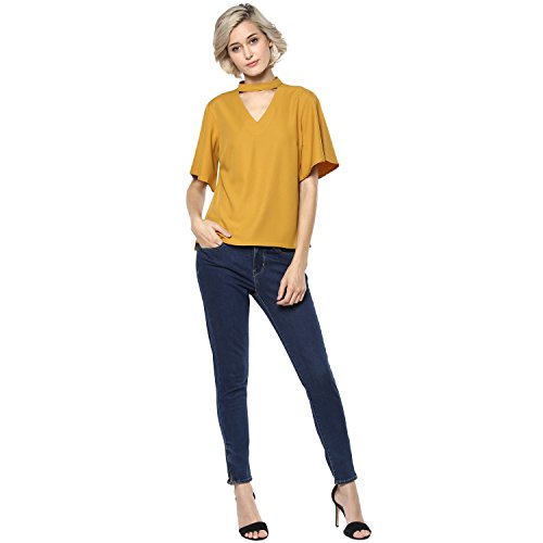 Image of Harpa Keyhole Neck Solid Tops