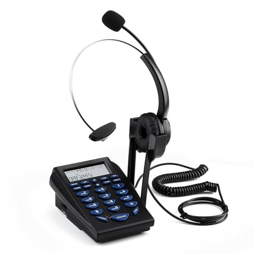 Casques de centre d'appels avec écran DTMF pour appelant - 7