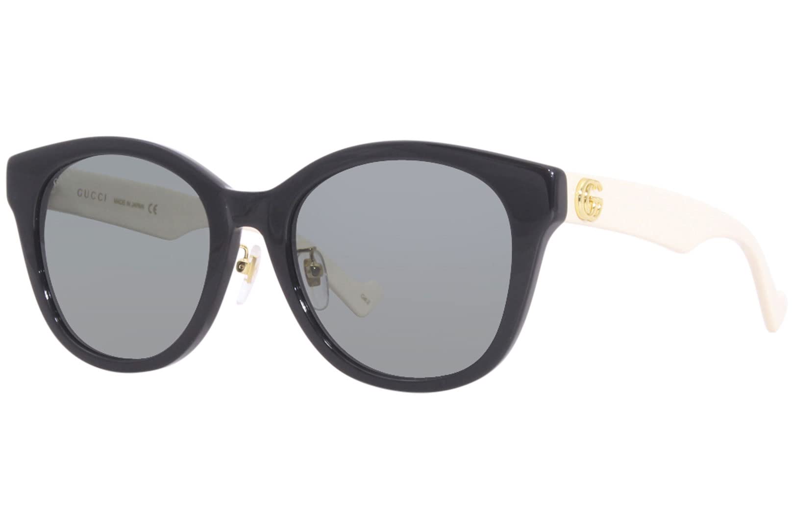GucciSUNGLASSES GG1002SK BLACK-WHITE-GREY 56 WOMENS
