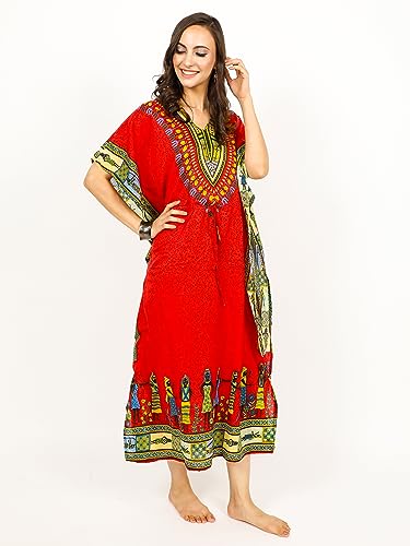 Kaftan Dress Plus Size Polyester Long Maxi Beach Cover Ups Caftan Loungewear House Dresses for Women3