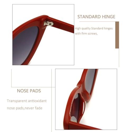 Trendige Acetat-Sonnenbrille für Damen, Trendige Mode, Cat-Eye-Sonnenbrille, weiblich, UV400