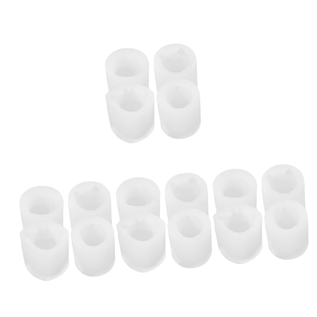 EXCEART 16pezzi Stampo Silicone Per Gatti Mold Per Resina Epossidica Stampo Flessibile Per Decorazioni Fai Da Te Per Creazioni Artigianali e Ornamenti Decorativi
