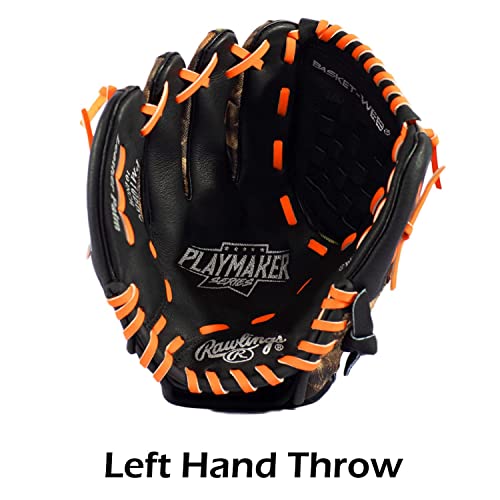 Rawlings Playmaker Camo Kids Baseball Glove For Kids 5-8 - Tball Glove – 11" - Left Hand Throw - Glove Fits On Right Hand - Make Selection Carefully #TOP1