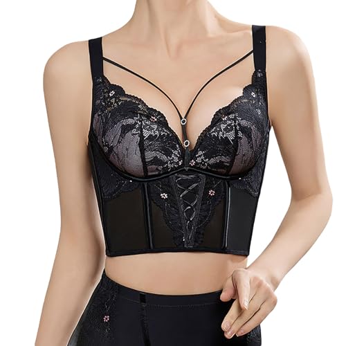 Soutien-gorge gainant dentelle pour un confort push-up au quotidien