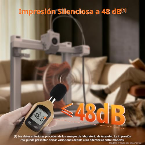 Miniatura 5 de ANYCUBIC Kobra 4 Impresora 3D Autonivelación Impresión de Alta Velocidad