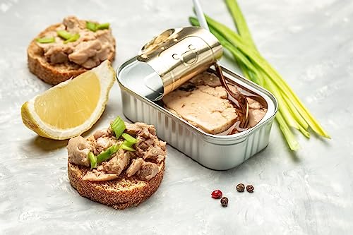 Image of Sanniti Cod Liver, Scandinavian Edition, 4.3 oz (Pack of 4)