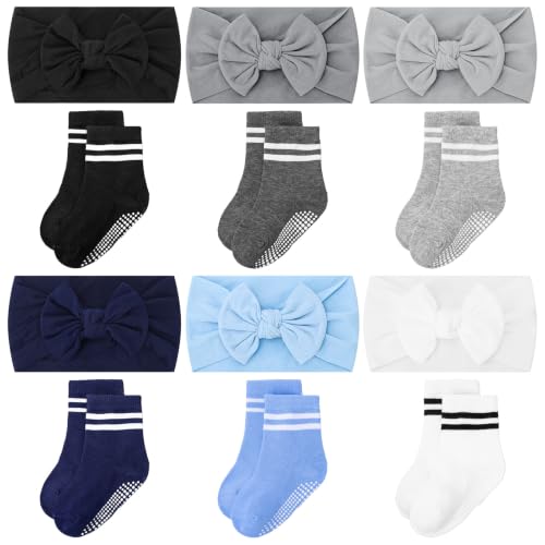 JATEBI Baby Big Bow Headband Cute Bow Soft Super Elastic Headband
