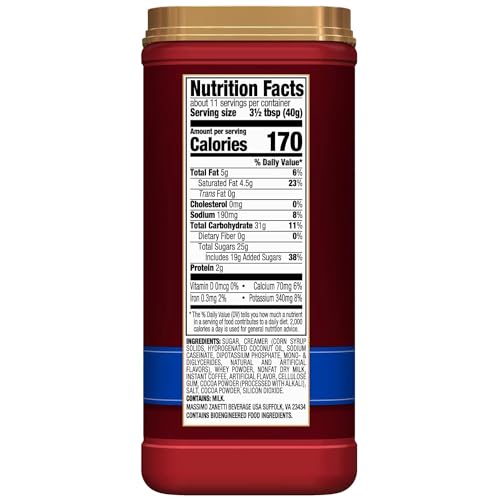 image for Hills Bros. Instant Cappuccino Mix, French Vanilla - Easy to Use, Enjo