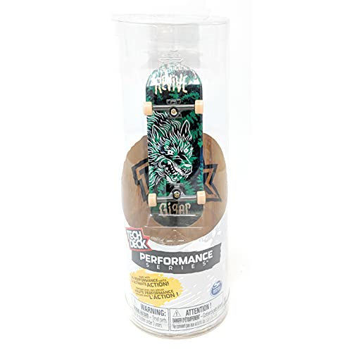 Tech Deck Real Wood Performance Series Revive Skateboards Giger Tie Dye Wolf Complete Fingerboard