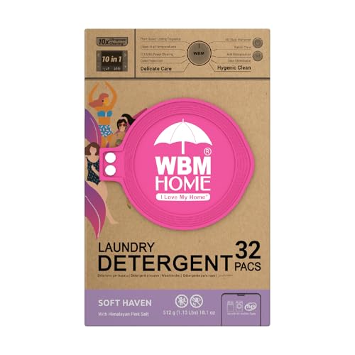 WBM Laundry Pods, 32 Count | Specially D…