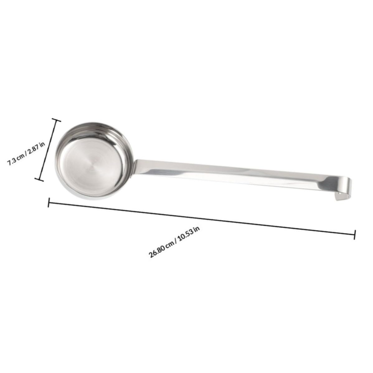 4 Cucharones Pequeños de Acero Inoxidable para Servir Salsa