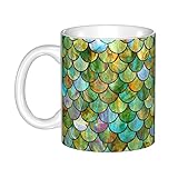 ★Dimensioni della tazza in ceramica: l'altezza della tazza è di 9,5 cm e la capacità è di 330 ml. Tazza da caffè Il design classico della maniglia è ergonomico e comodo da tenere. La tazza in ceramica è leggera e resistente, offrendo a te e alla tua famiglia una vita più sana.