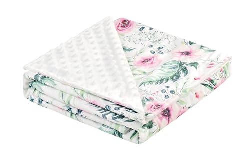Image of Baby Mink Blanket (Red and Green)