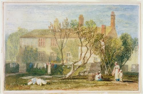 Cuadro Pintura Murales Decor de Turner para el salón con diseño de Steeton Manor House