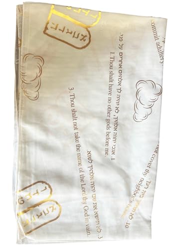 LION OF JUDAH MARKET 10 commandments Womens Church Churchgoers Shawl Head Cover 60