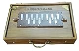 Hochwertige indische Shrutibox, 38 cm, 440 Hz, Teakholz,, Shruti Box, laute Version für Instrumentalbegleitung
