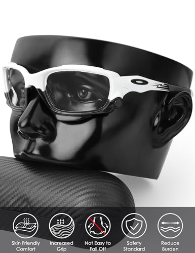 Image of BLAZERBUCK Replacement Earsocks & Bolt for Oakley Jawbone /Racing Jacket /Split Jacket Sunglasses - Black