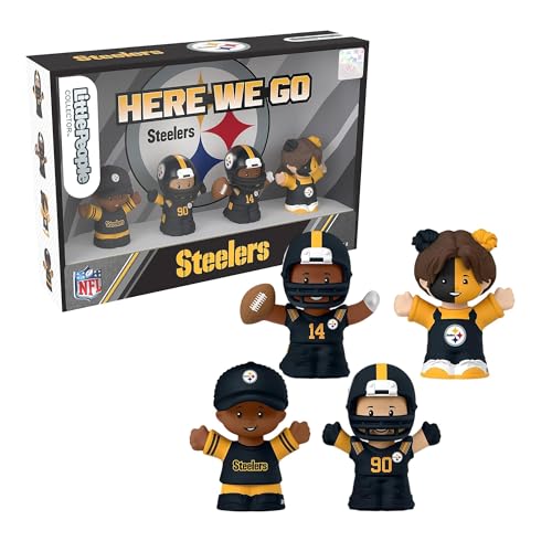 Little People Collector Pittsburgh Steelers Officially Licensed NFL Special Edition Set Series 2