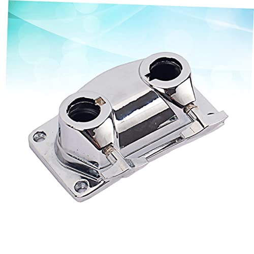 ibasenice Metal Drum Base Plate Drum Bracket and Cymbal Holder Clamp for Tom Mount miniatura 5