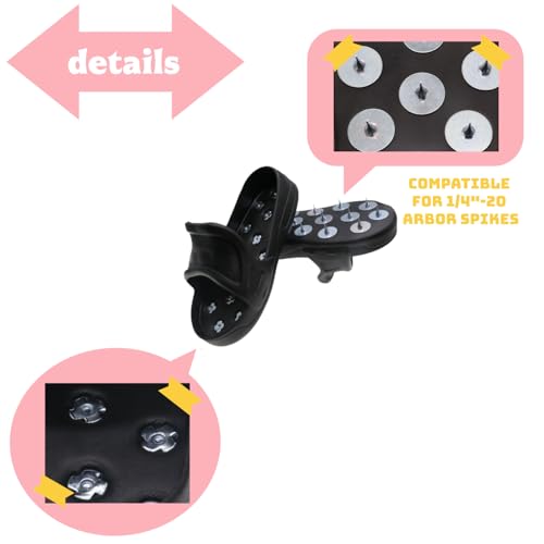 Zapatos con espigas antideslizantes para pisos Epoxy, recubrimientos resinicos, compuesto autonivelante y pintura - Pequeño miniatura 4