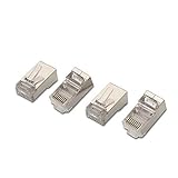 conectores rj45 cat6 hembra  Conector de Red RJ45 CAT6 FTP (10ud/Bolsa) Transparente, Cablepelado®