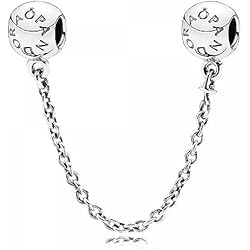 Pandora Cierre Candado PANDORA Abalorio Cadena de Seguridad Logo 791877-05