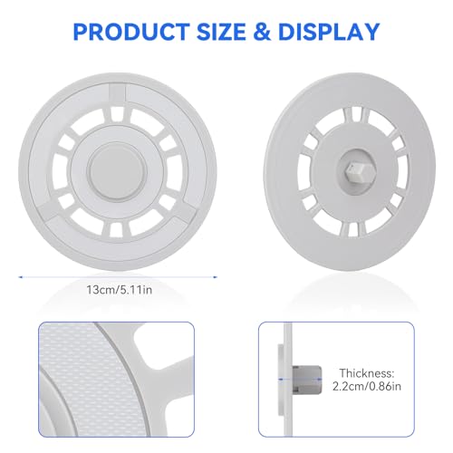 Image of Mop Pad Plate Accessories for Dreame L10S Ultra / L10s Pro Gen 2 / L10 Ultra / L10S Pro / L10 Prime / X20 Pro and Xiaomi X20+ Robot Vacuum Cleaner - Vacuum Pad Board Holder Replacement Part Attachment