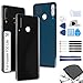 Produktbild RongZy Akkudeckel Geeignet für Huawei P30 Lite/Nova 4E Backcover Akkudeckel batterietür Gehäuse Rückseite mit Tool kit (Schwarz)