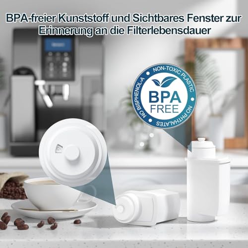 ARETHONE 10 Stück Ersatzwasserfilter für Siemens EQ Series, EQ5/EQ6/EQ7/EQ9, EQ500/EQ700/EQ900/S700… – Ansicht 2