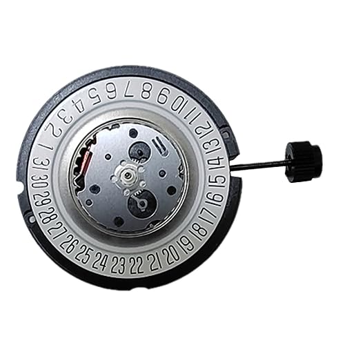 Hlsicnalm 時計のムーブメント 時計のムーブメント メタル 新しいクォーツムーブメント 6時位置の日付 ETA 805.112 805112 クォーツムーブメントの修理部品 メンズアクセサリー