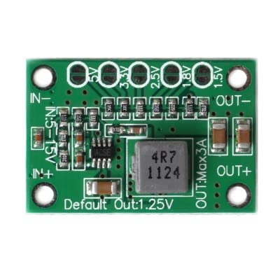 SYMFONIA MP1495 Based DC-DC Step Down Power Supply Module Buck Converter 5-15V Input, 1.25V /1.5V /1.8V /2.5V /3.3V /5V fixed voltage output, 3A Output Current (B0B57NCWBT) Amazon Price History, Amazon Price Tracker