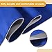 Partuto 150G Headliner Fabric for Car Truck RV SUV Boat Automotive Interior Trim DIY Roof Repair Replacement Suede Fabric Blue 45