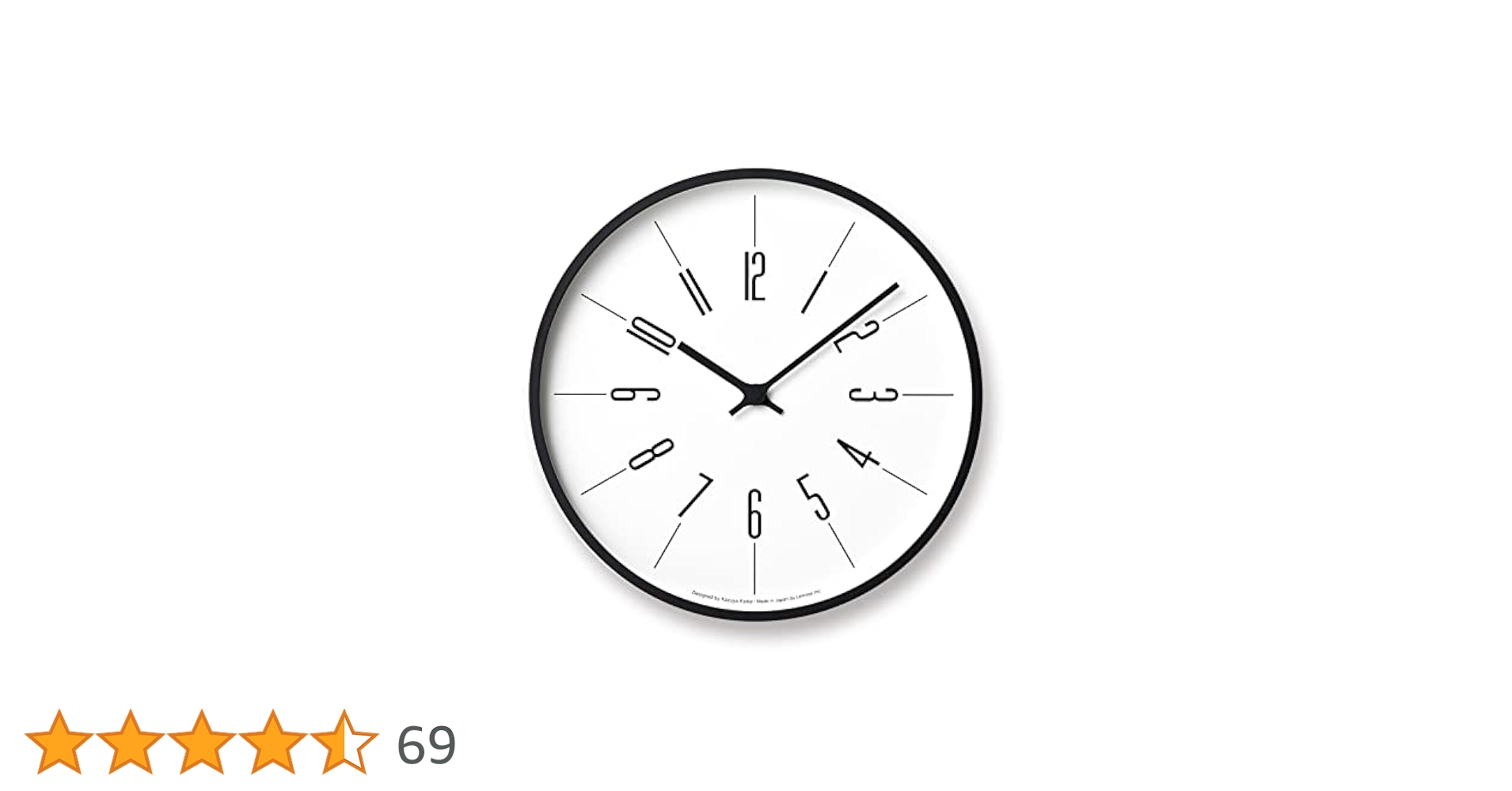 時計台の時計 KK13-16 A / Arabic design : 小池 和也 Lemnos