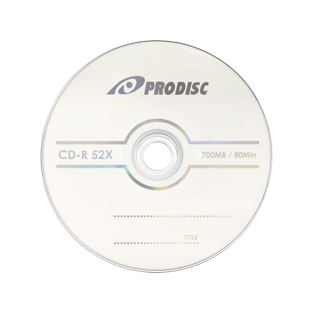 邦楽 Dr.Right CD Amazon.com: Prodisc CD-R 52X 700MB 80 Minutes Recordable Blank