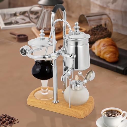 LOHISHILO Belgian Balance Siphon Coffee Maker