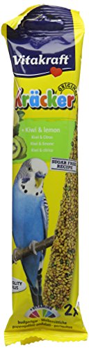 Vitakraft Budgie Kracker Bird Food Kiwi-Citrus, Pack of 7