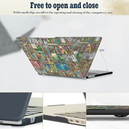 Funda MacBook Pro 15 A1990 A1707 carcasa dura con Touch Bar en plástico rígido mate 5