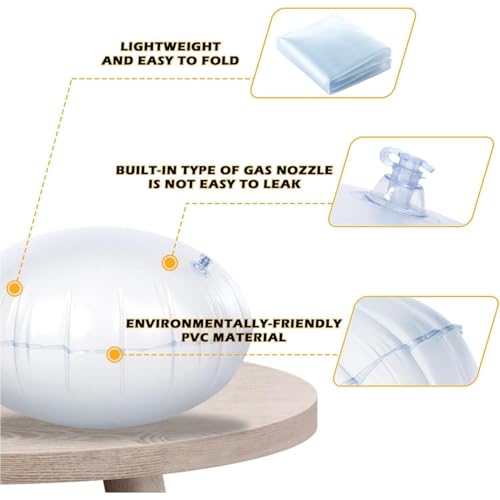 مقعد ارجوحة للاطفال من روني للاستخدام الداخلي والخارجي مع وسادة قابلة للنفخ، كرسي ارجوحة معلق بحد اقصى 176 باوند للعب الحسي وغرفة النوم والحديقة (ازرق)