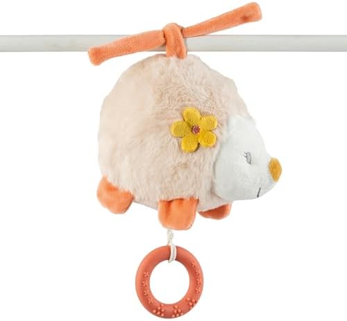 Nattou Musical Cuddly Hedgehog Zoe, 20 cm, Dark Warm Beige image 4