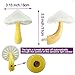UTLK [2 Pack] Plug-in LED Mushroom Night Light Lamp with Dusk to Dawn Sensor,Plug in LED Bed Cute Mushroom Nightlight Night lamp Wall Light Baby Night Lights for Kids Children