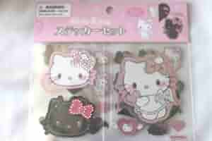 Amazon | キティ キティ 天使 小悪魔 シールセット シール