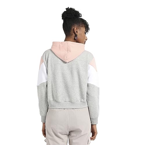 Image of Campus Sutra Women Cotton Hooded Neck Sweatshirt