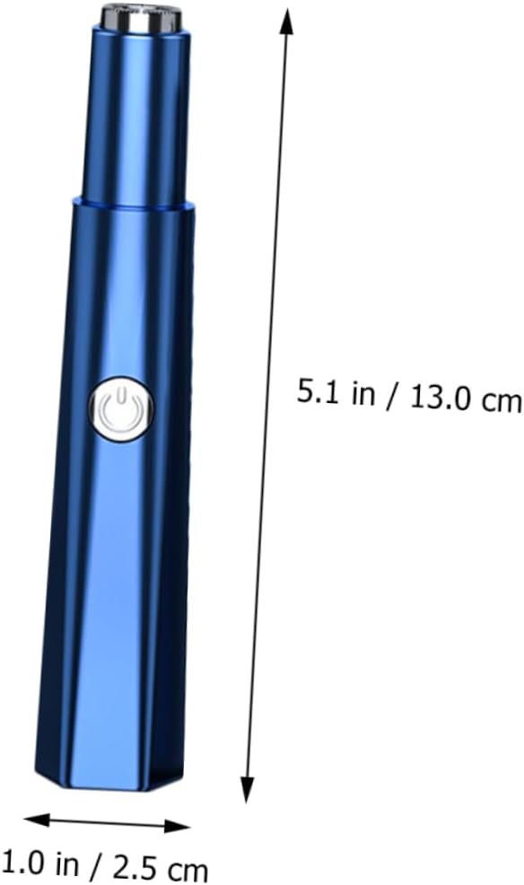 Beavorty 3sets Electric Eyebrow and Nasal Cavity Cleaner for Men and Women Multi-Functional Ear and Beard Hair Trimmer Powerful Rotary Cutting System for Easy Grooming