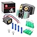 Starter Solenoid Relay M-B & Plug Compatible with Yamaha Grizzly 550 700 Kodiak 700 FJR1300 WR250R WR250X YFZ R1 R6 MT-10 VK10 VK540