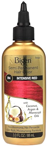 Bigen Tinte Semipermanente #R4 Rojo Intenso 88 ml Pack x6 miniatura 1